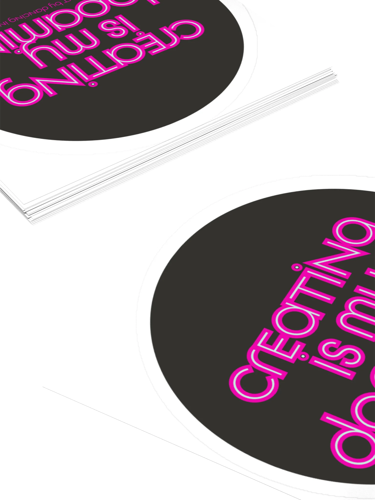 'creating is my dopamine' sticker product image (4)