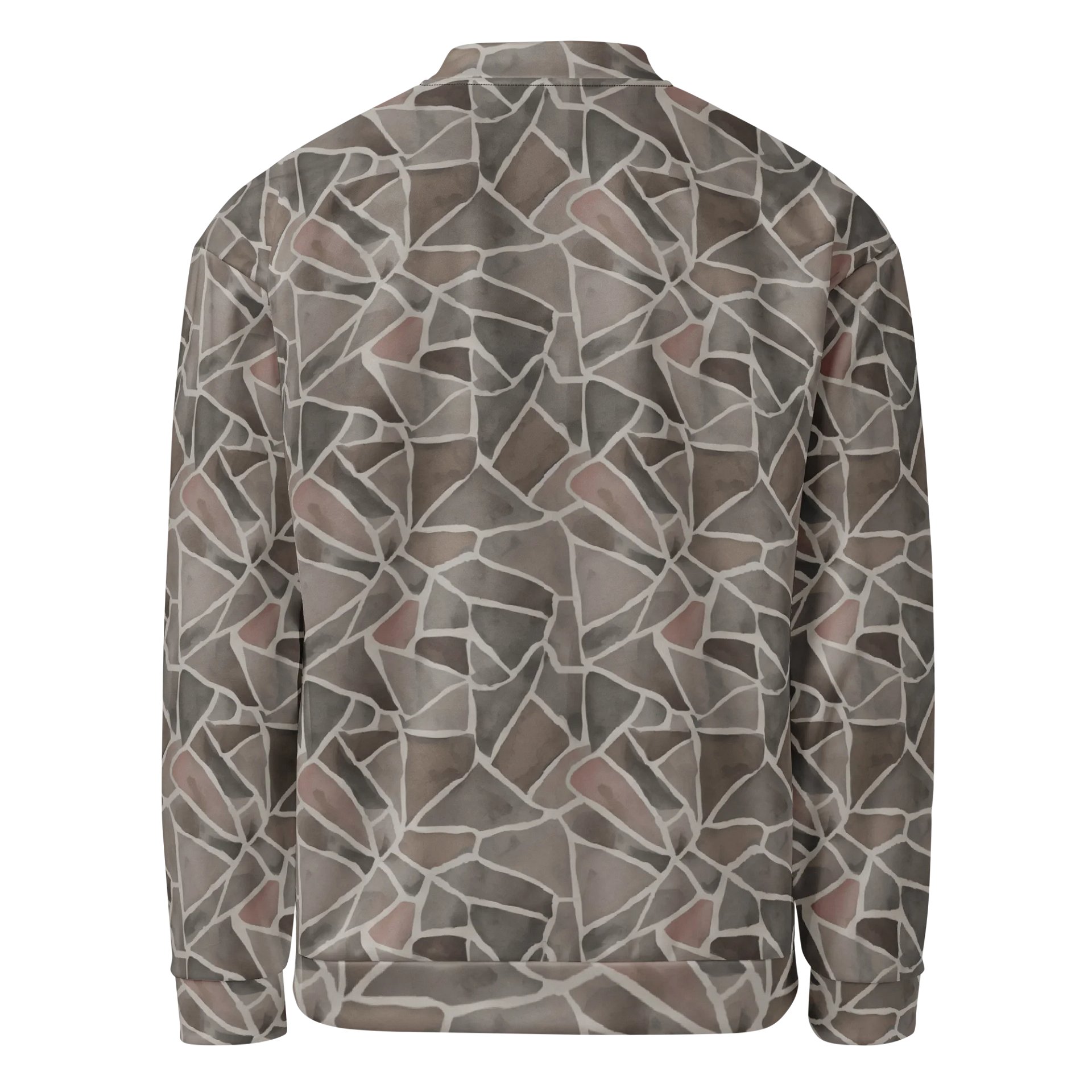 Rock Pattern Bomber Jacket product image (2)