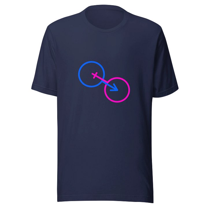 Interlinked Male & Female Symbol Unisex T-Shirt product image (1)
