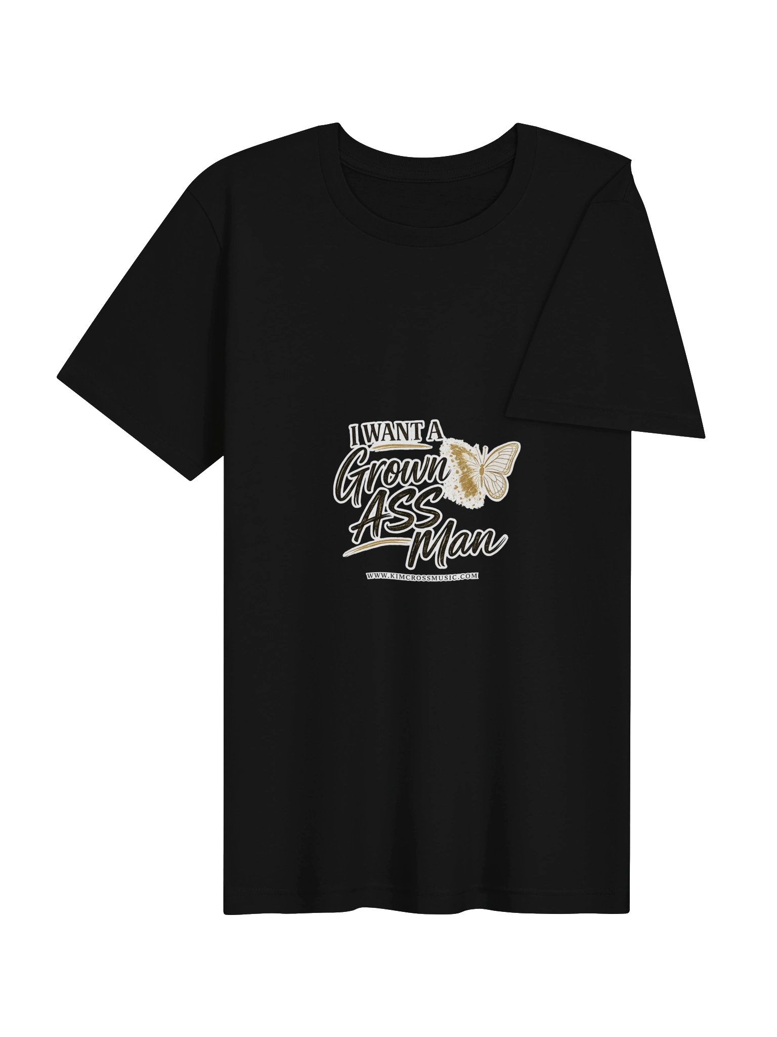I Want a Grown Ass Man Women's T-Shirt Front Logo product image (5)