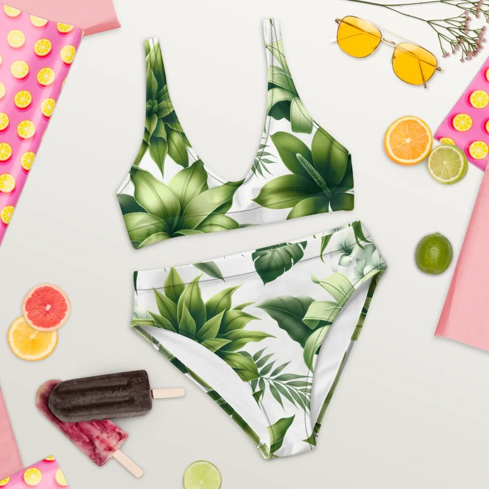 Verdant Leaf Harmony Bikini product image (10)
