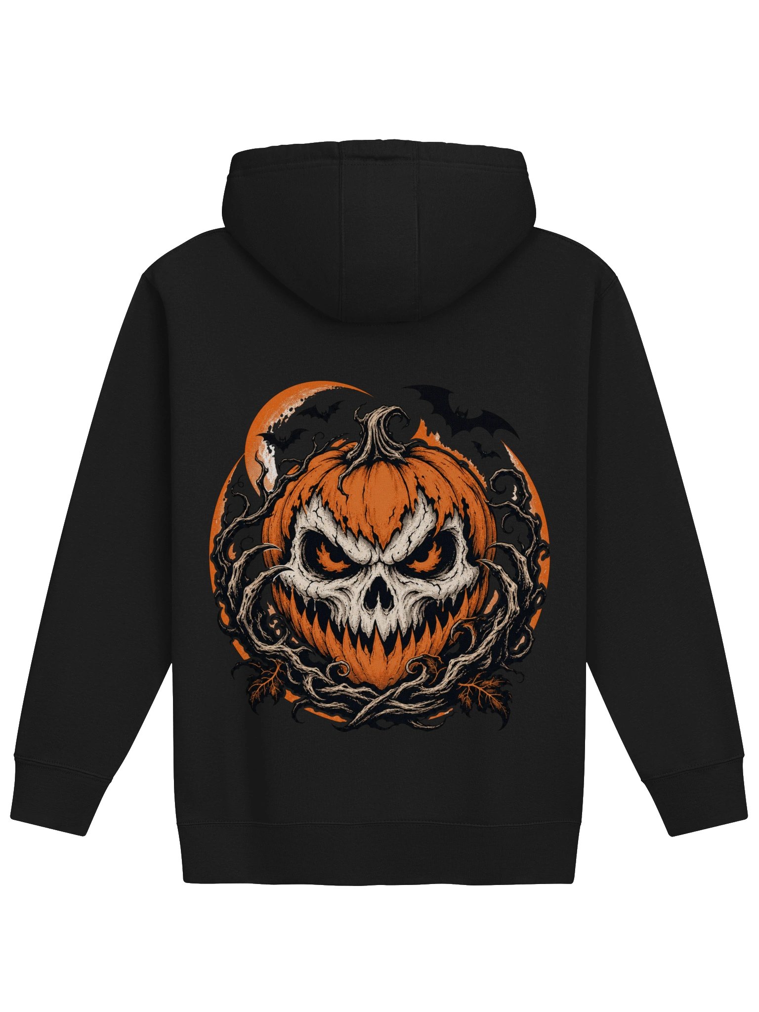 Spooky Pumpkin Skull Hoodie product image (2)