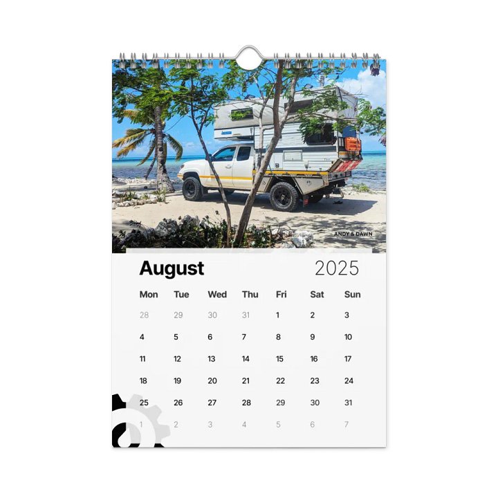2025 Team Oil Drop Calendar product image (2)