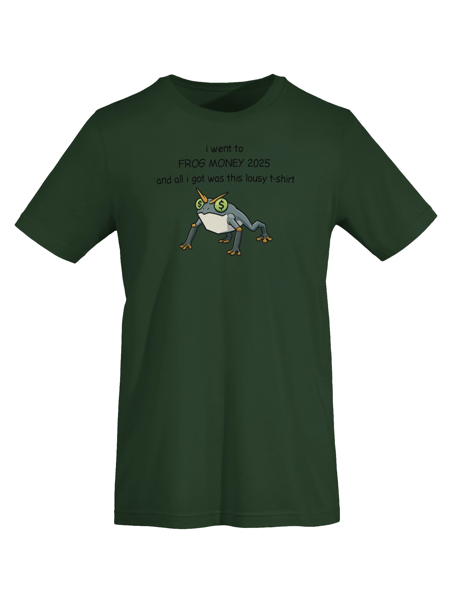 FROGMONEY2025 lousy t-shirt product image (26)