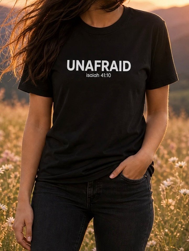 UNAFRAID Black OG Shirt product image (2)