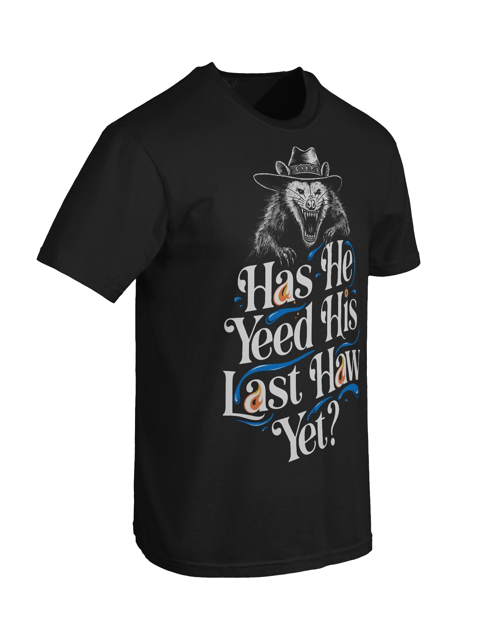 Funny Feral Opossum, Anti Trump Western Is He Dead Yet? T Shirt product image (80)