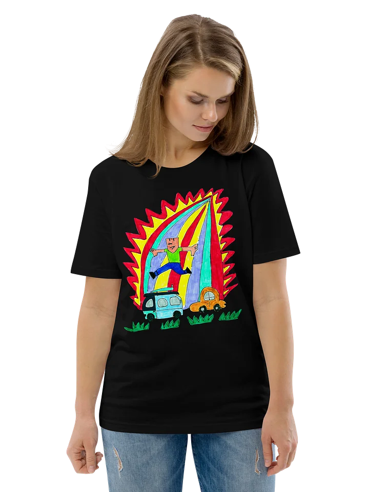 Rays of Freedom Unisex Organic Tee product image (2)
