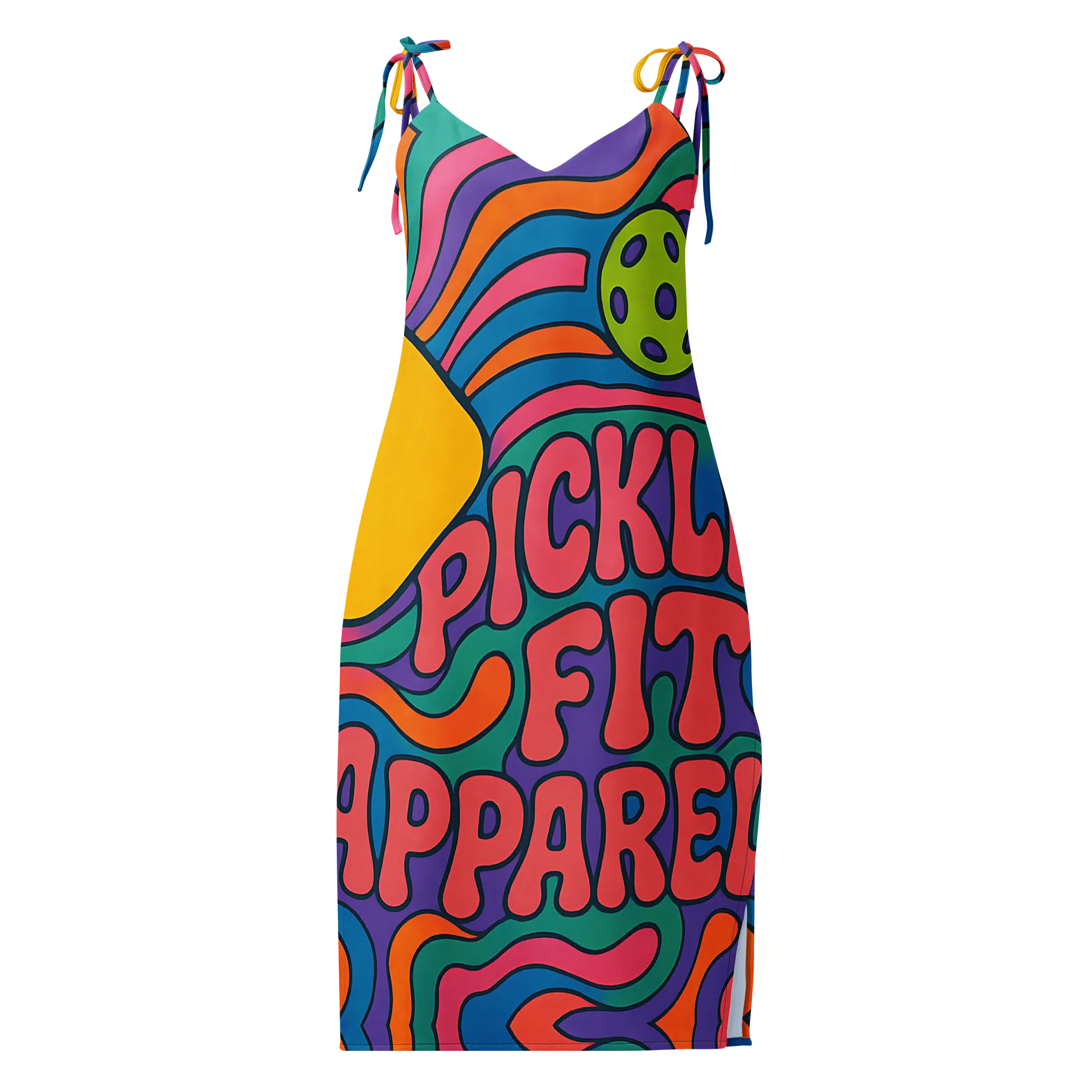 Pickle Fit Apparel All-Over Print Slip Dress product image (3)