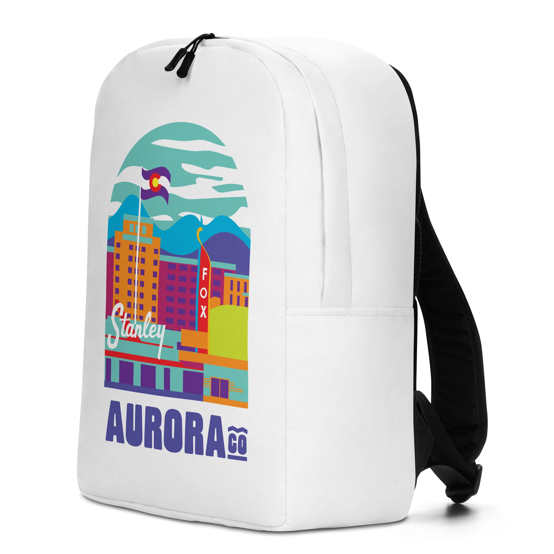 Aurora Cityscape Backpack (Multicolor) product image (2)