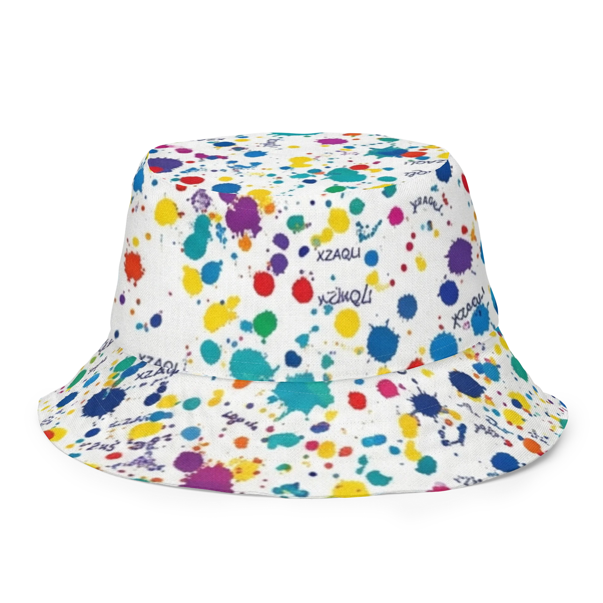 XZAQLI DripStream Bucket Hat (White) product image (2)