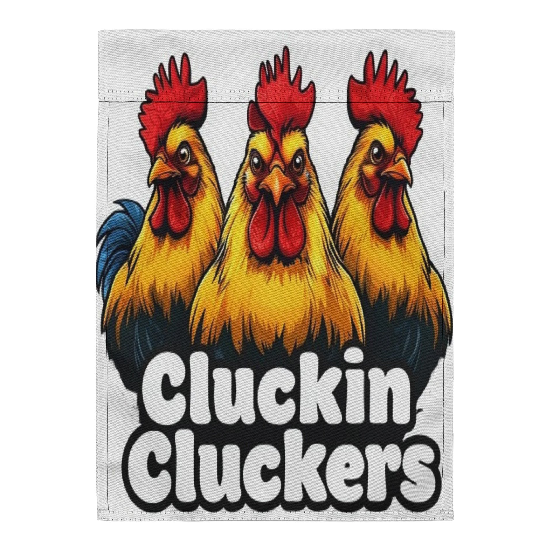 Cluckin' Cluckers Farm Flag product image (3)