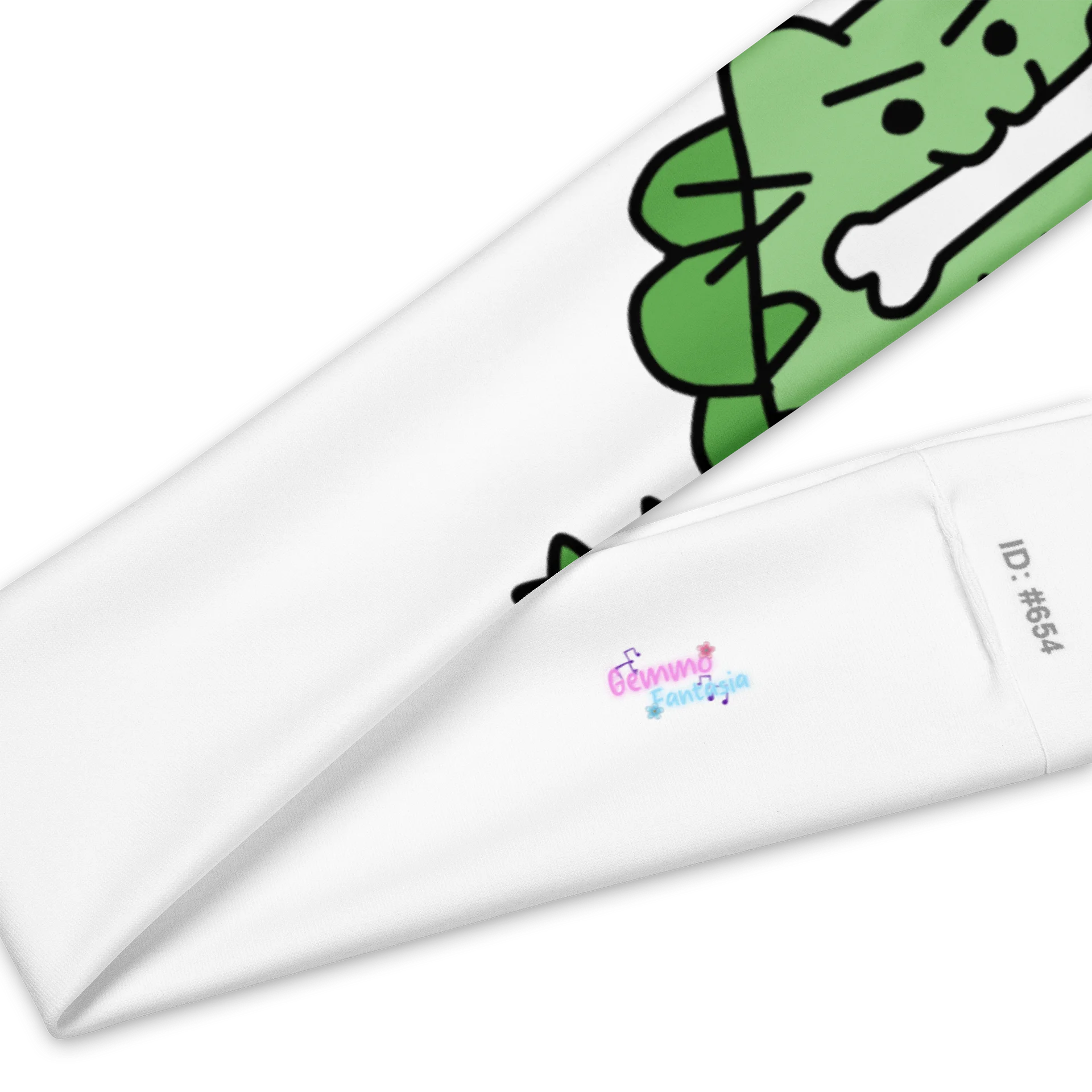 Green dino cat band product image (3)