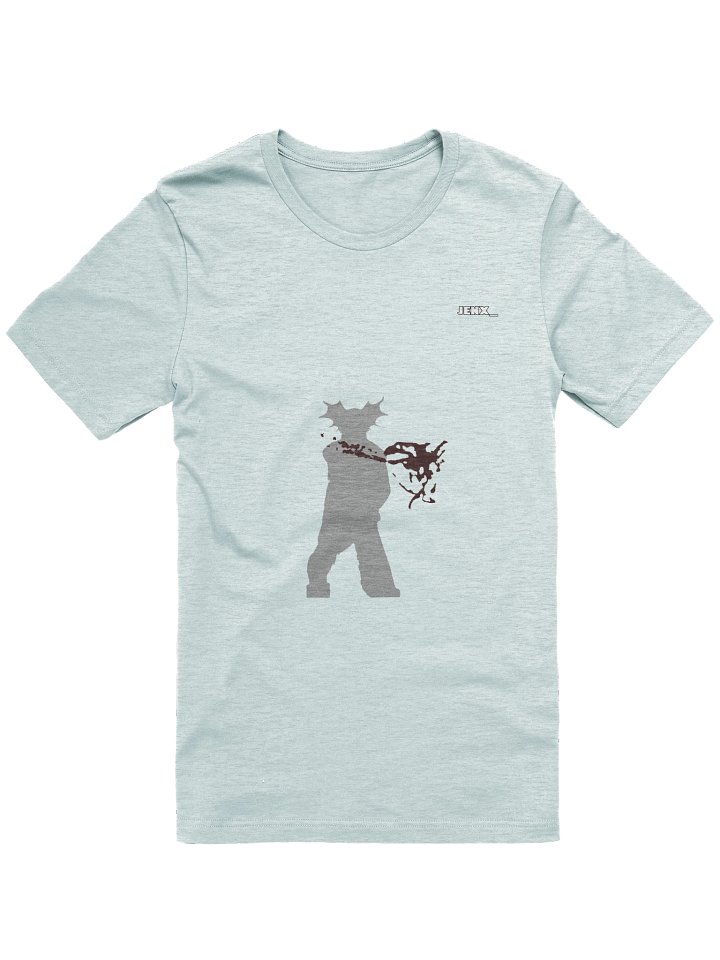 Bloody Lizard T-Shirt | Grey Logo ('Heather' fabrics) product image (1)
