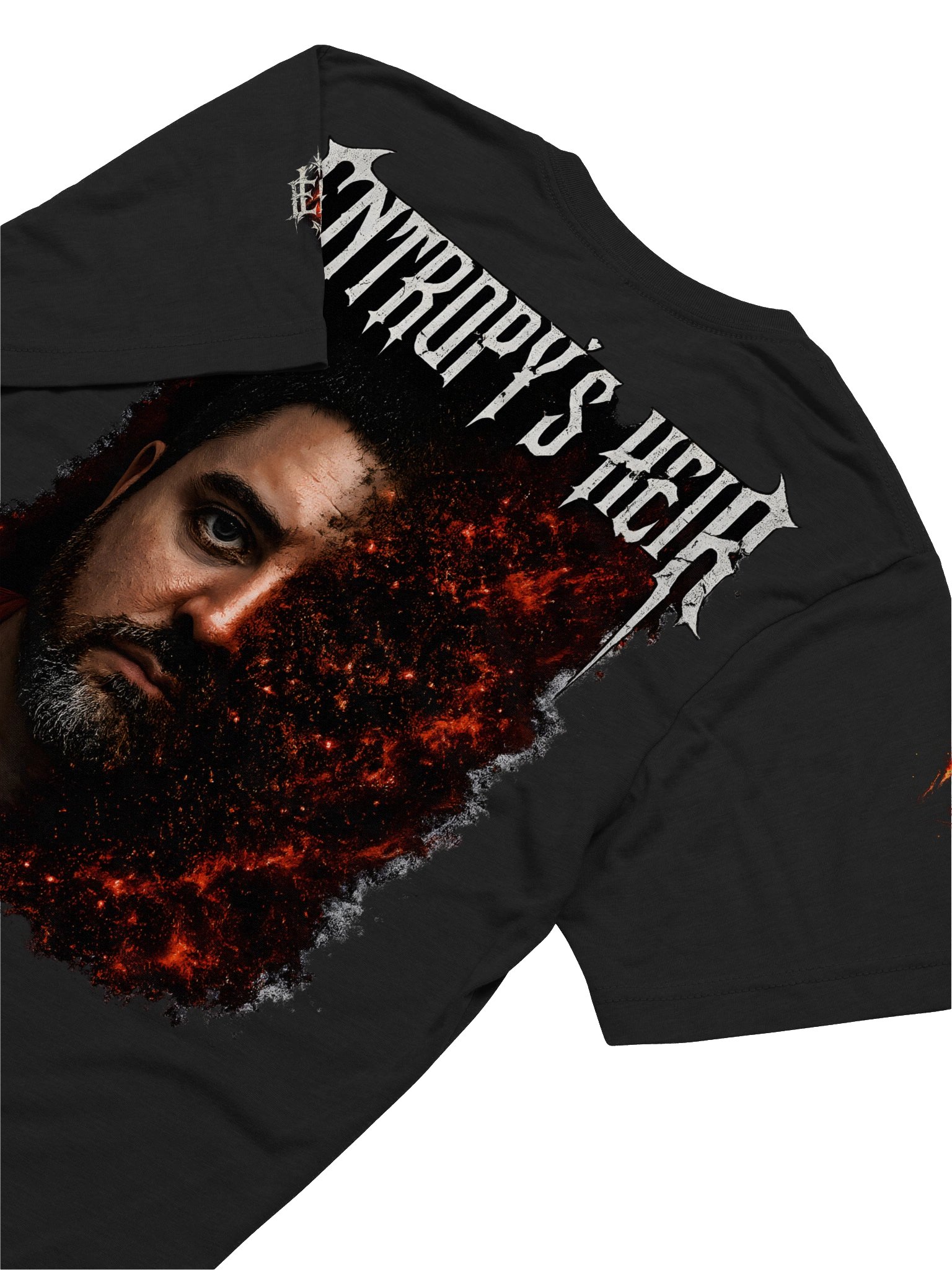 Entropy’s Heir — Ashes of Identity T-Shirt (Black) product image (7)