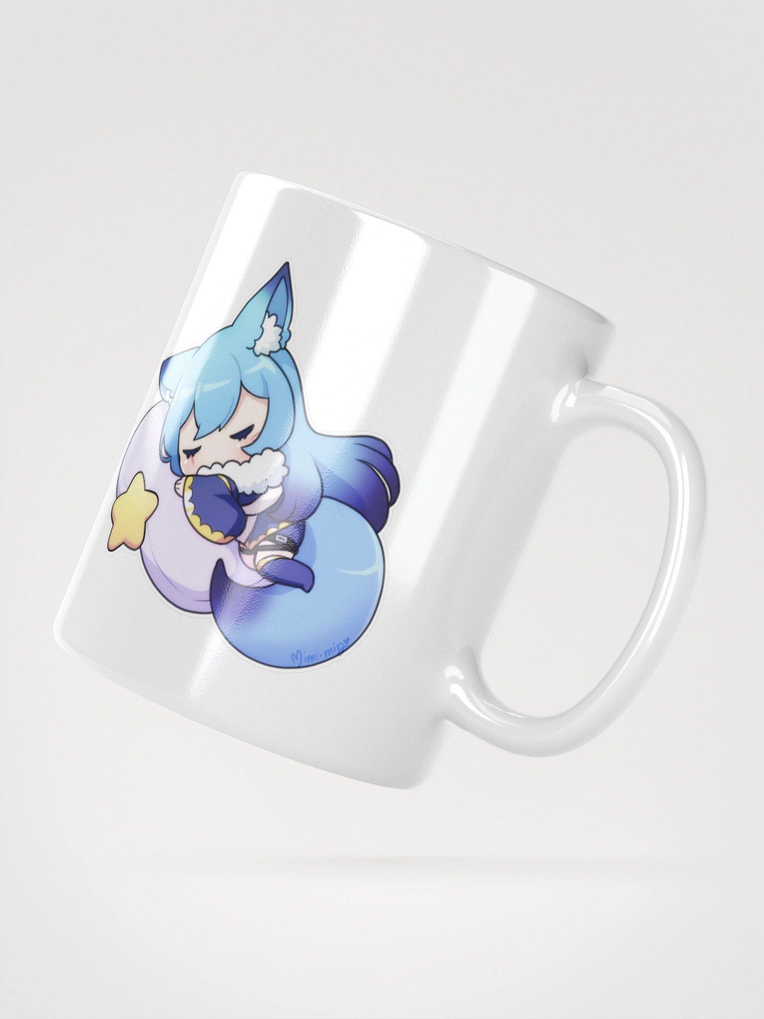 Sleepy Dimi White Mug product image (3)