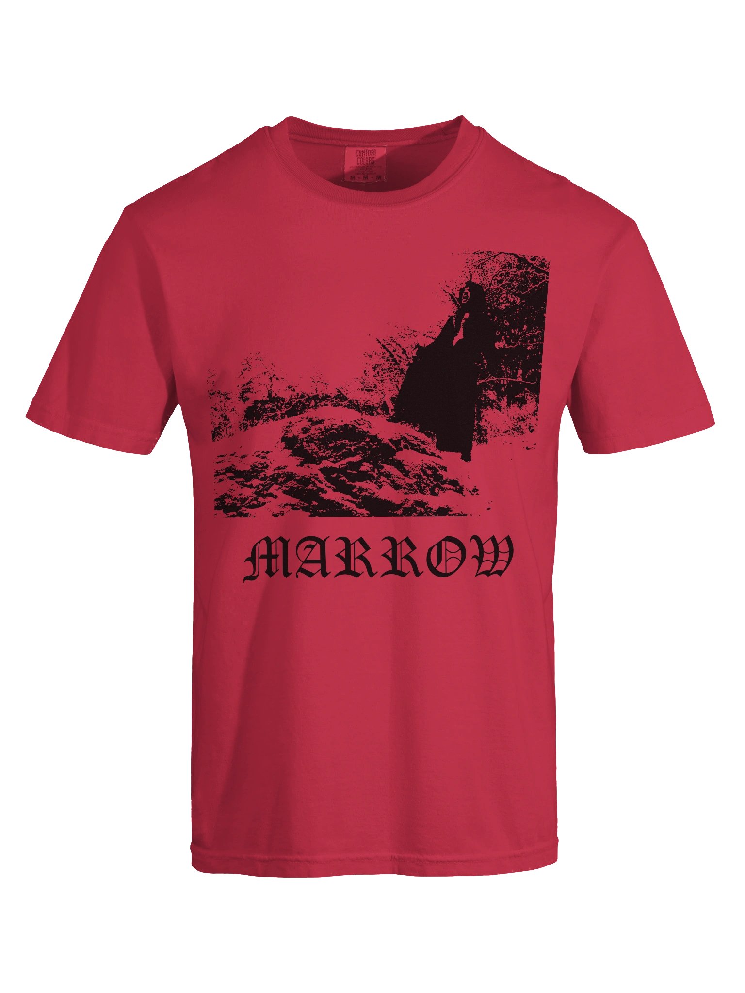 Marrow Black Print T-Shirt product image (8)