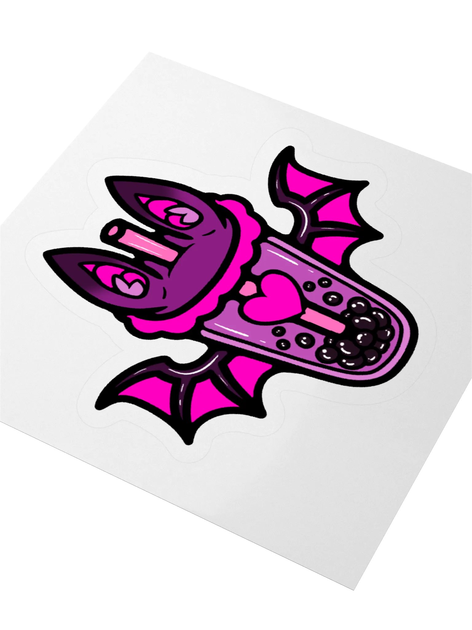 MatchaEXE Pink Bobat Sticker product image (7)