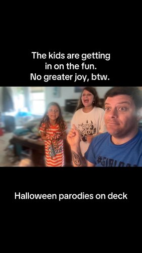 They did some last year and asked to be involved this year. Of course!! Halloween and Thanksgiving parodies are on deck. #par...