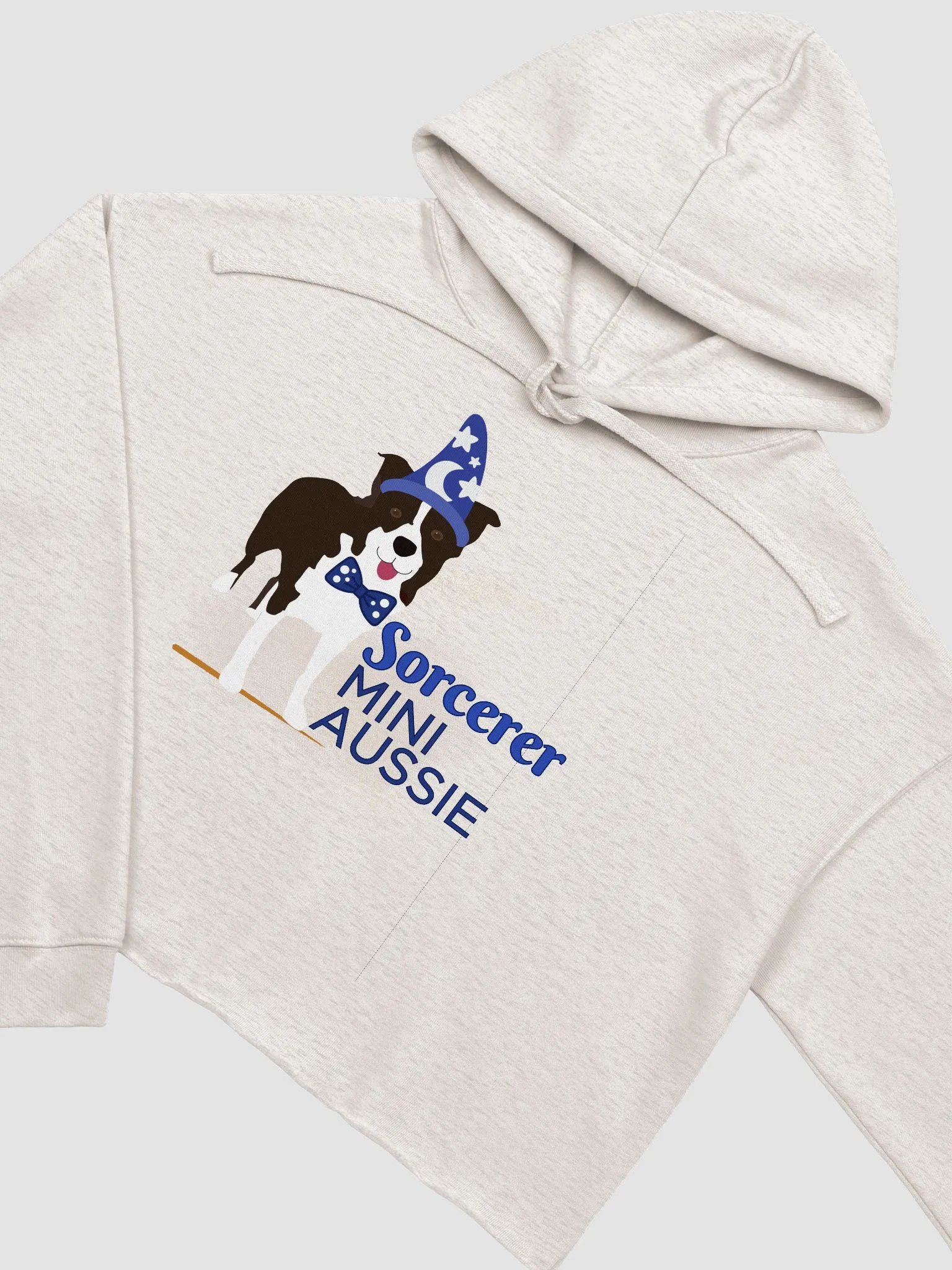 Sorcerer Aussie Crop Hoodie – Magic Meets Man's Best Friend product image (7)