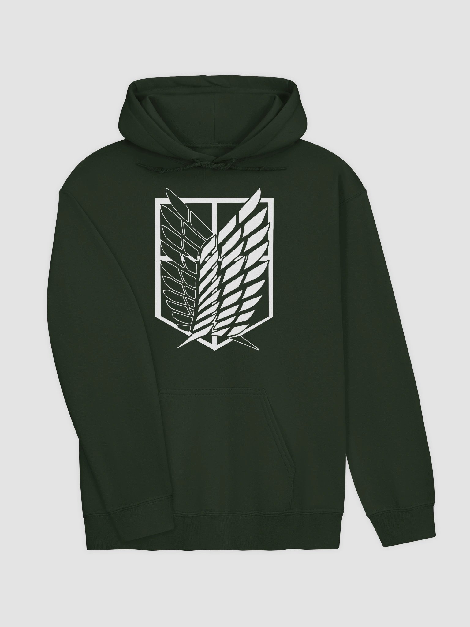 Attack On Titan Green Scout Hoodie product image (3)