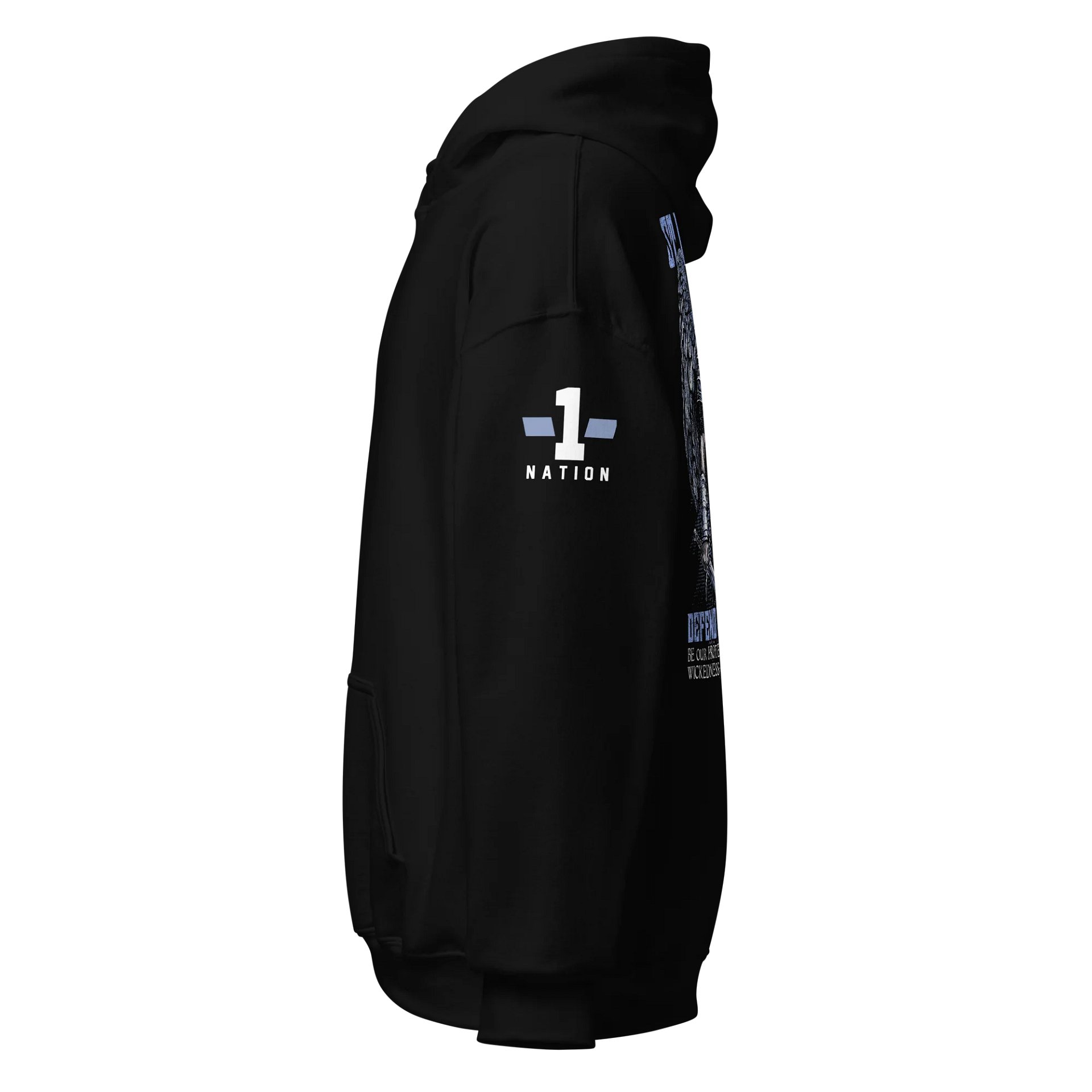 St. Michael: Defend Us in Battle Hoodie product image (3)