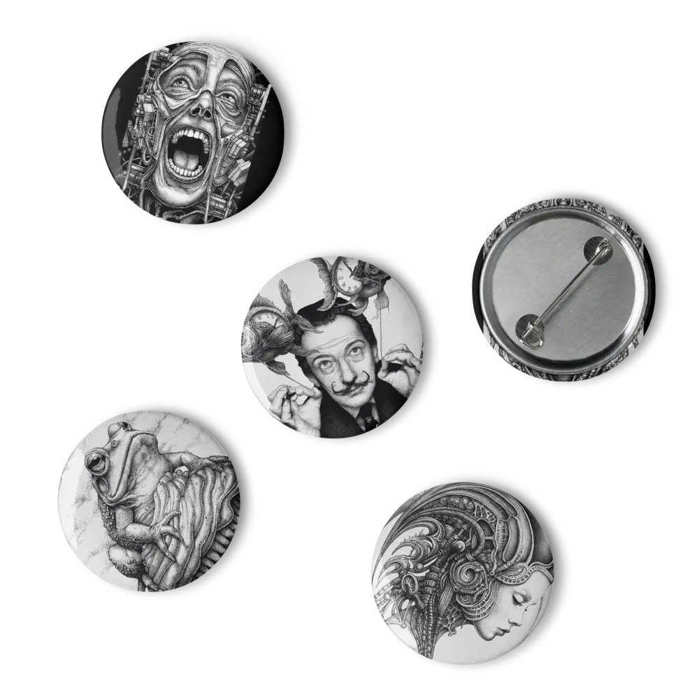 Surreal Pin Button Set product image (4)