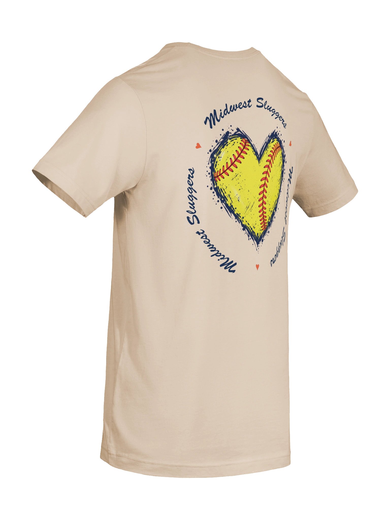 Sluggers Heart Unisex Supersoft Tee product image (9)