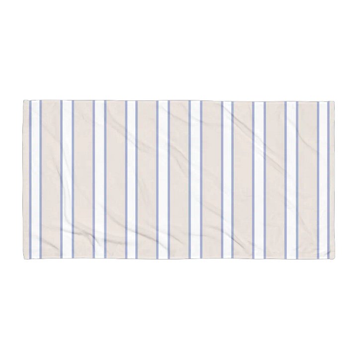 CLASSIC SEASIDE HAMPTONS TOWEL - MARITIMES HANDTUCH MIT STREIFEN HAMPTONS STYLE product image (1)