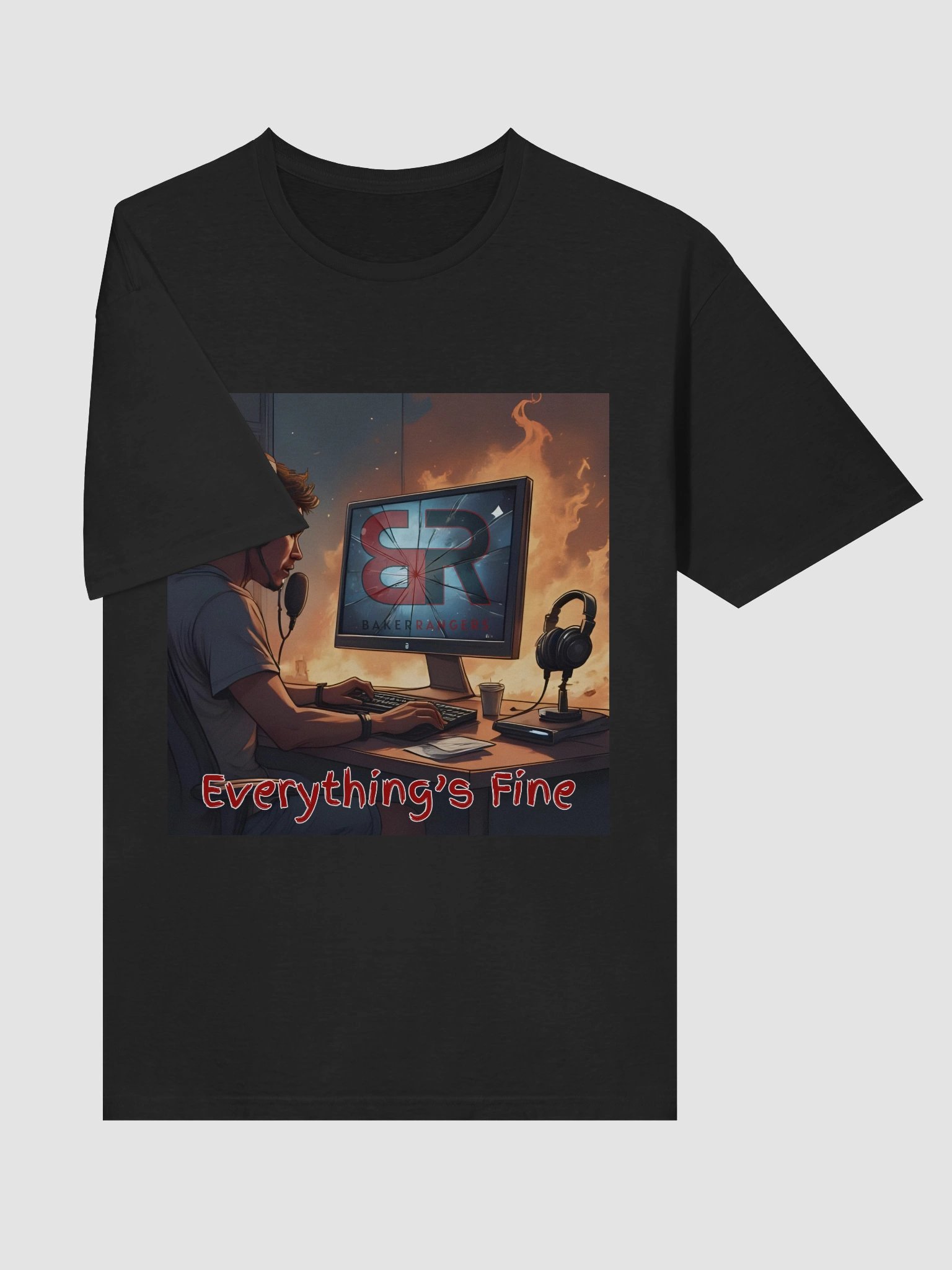 Everything's Fine Soft Tee product image (30)