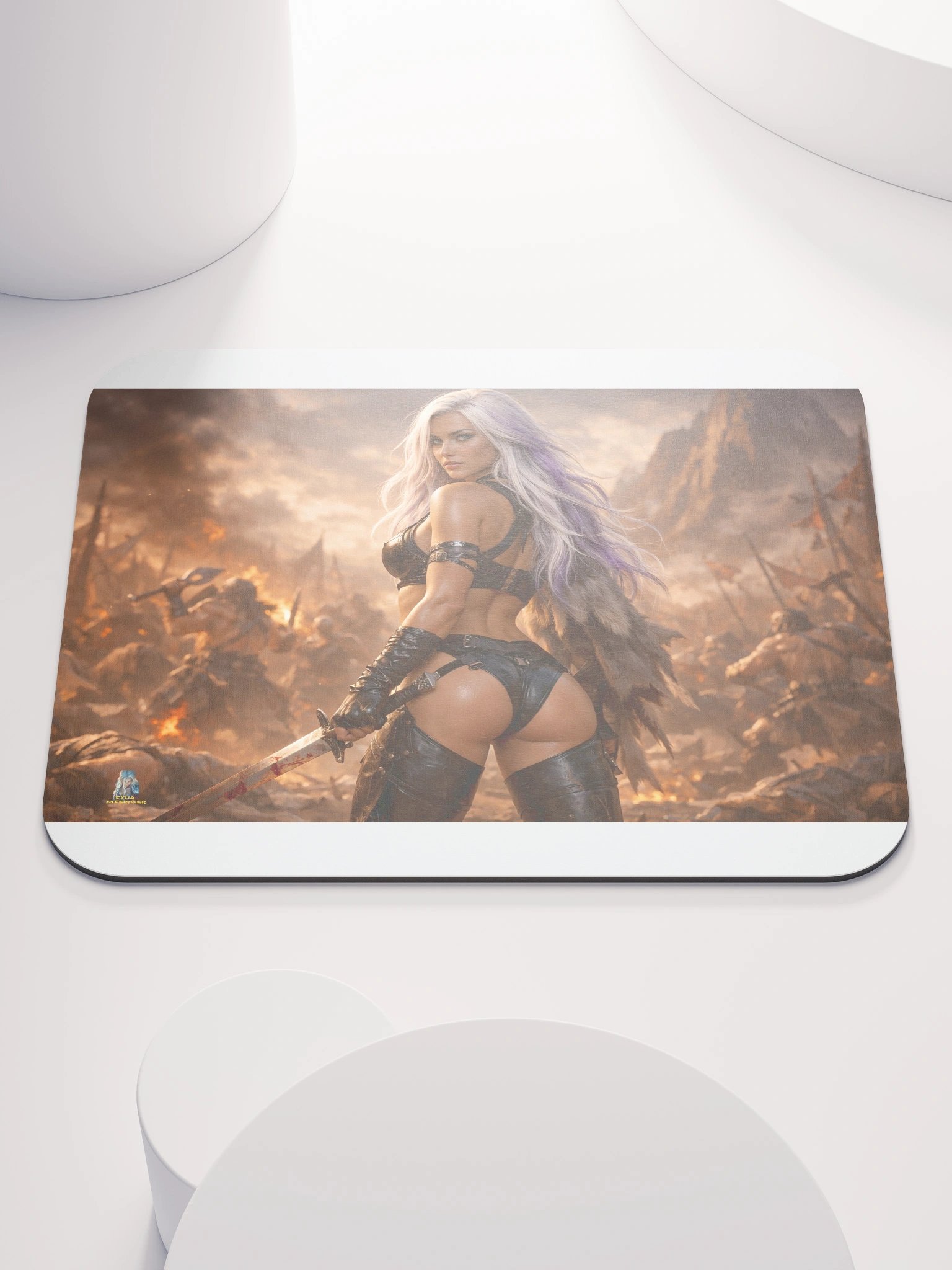Tylia: Battle Queen mouse pad product image (1)