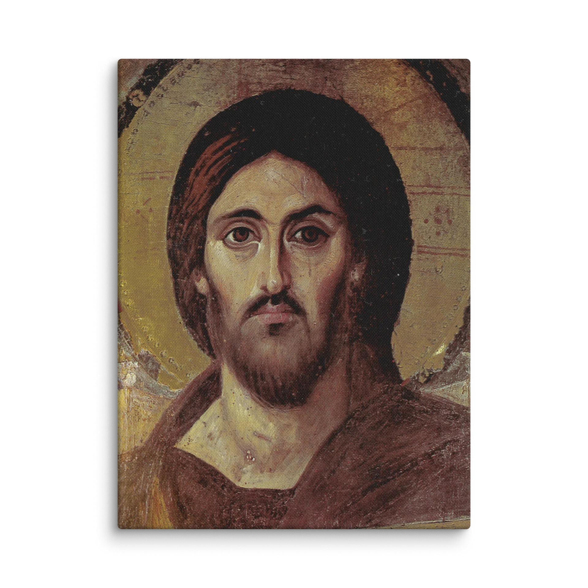 The Oldest Icon of Jesus: Christ Pantocrator Sinai (c. 550 AD) – Fine Art Canvas product image (1)