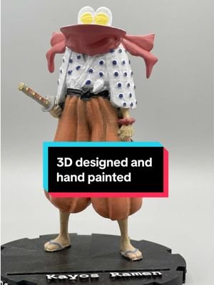 From Digital DNA to Hand-Finished Reality: The Kayos Ramen Samurai 🍜⚔️ 