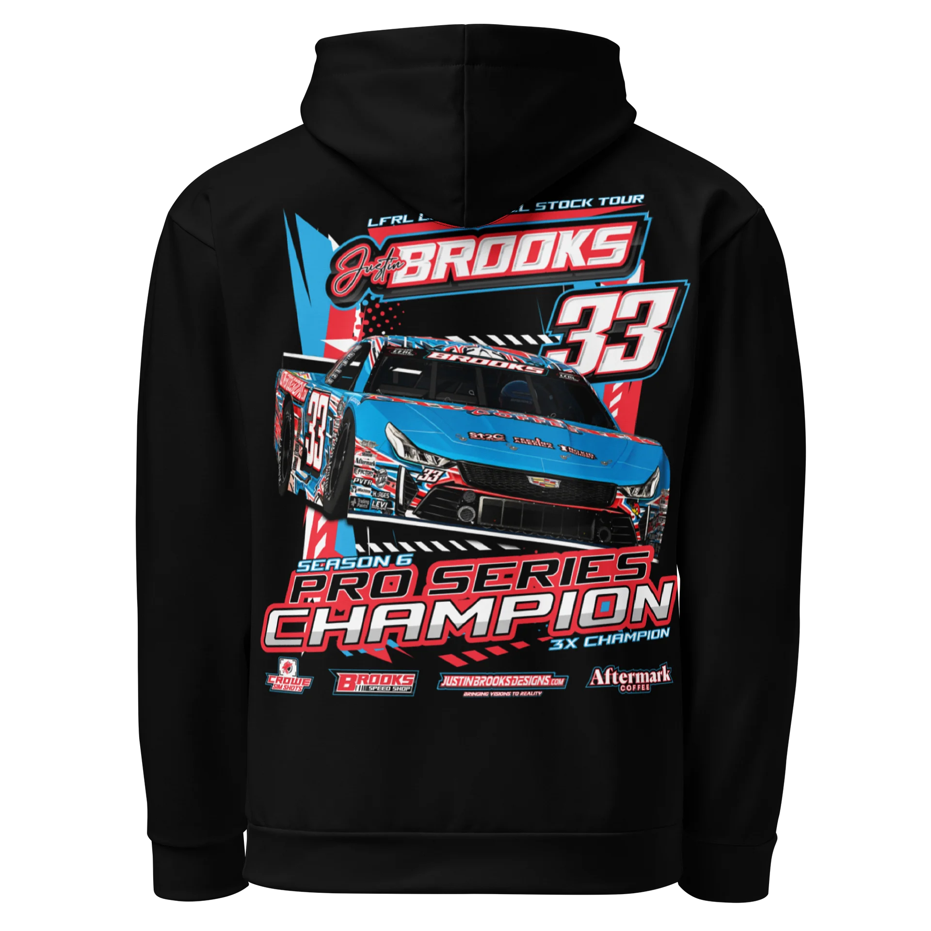 Justin Brooks | S6 Pro Series Champion Hoodie product image (3)