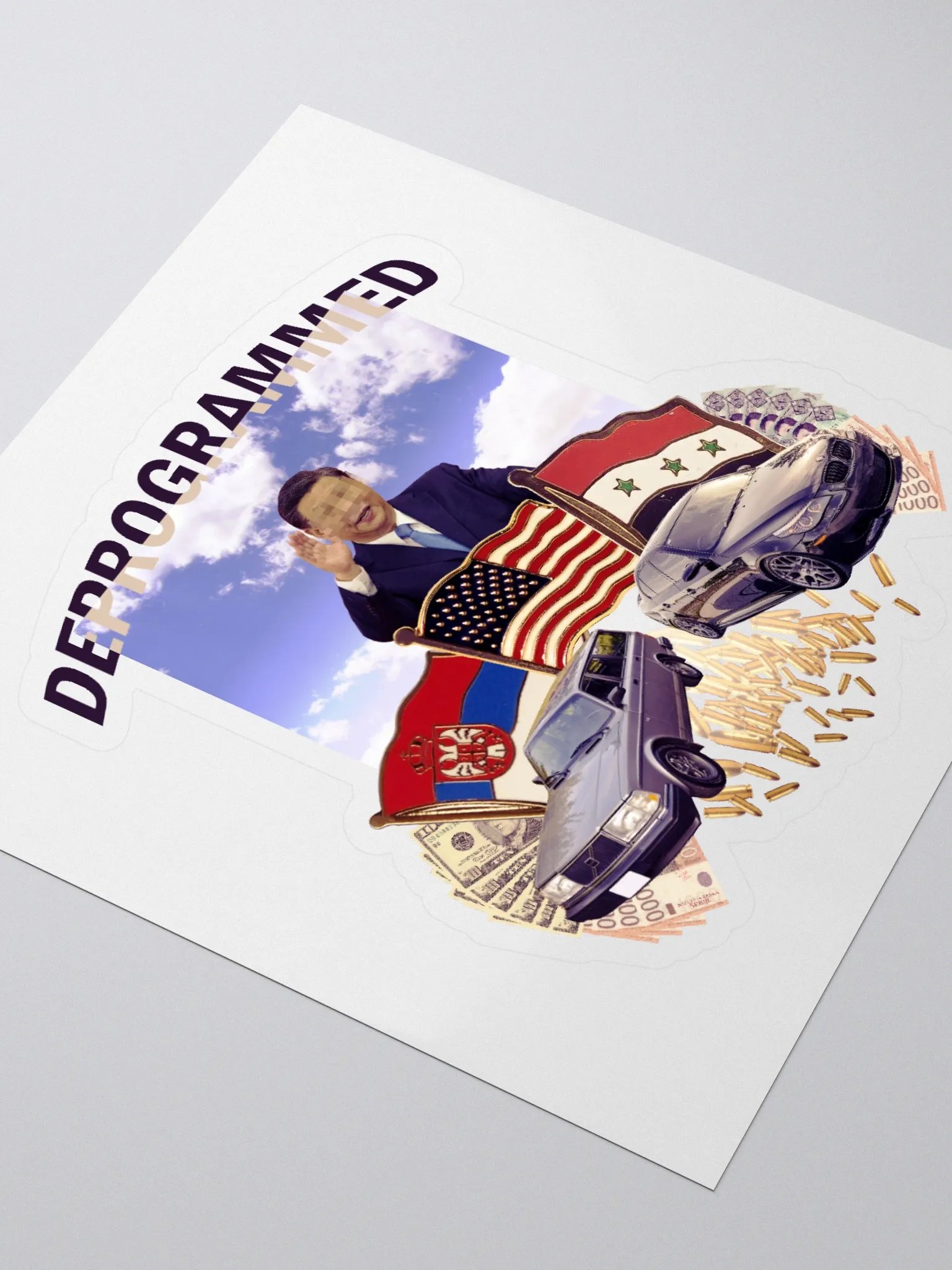 Deprogram Unhinged - Sticker product image (3)