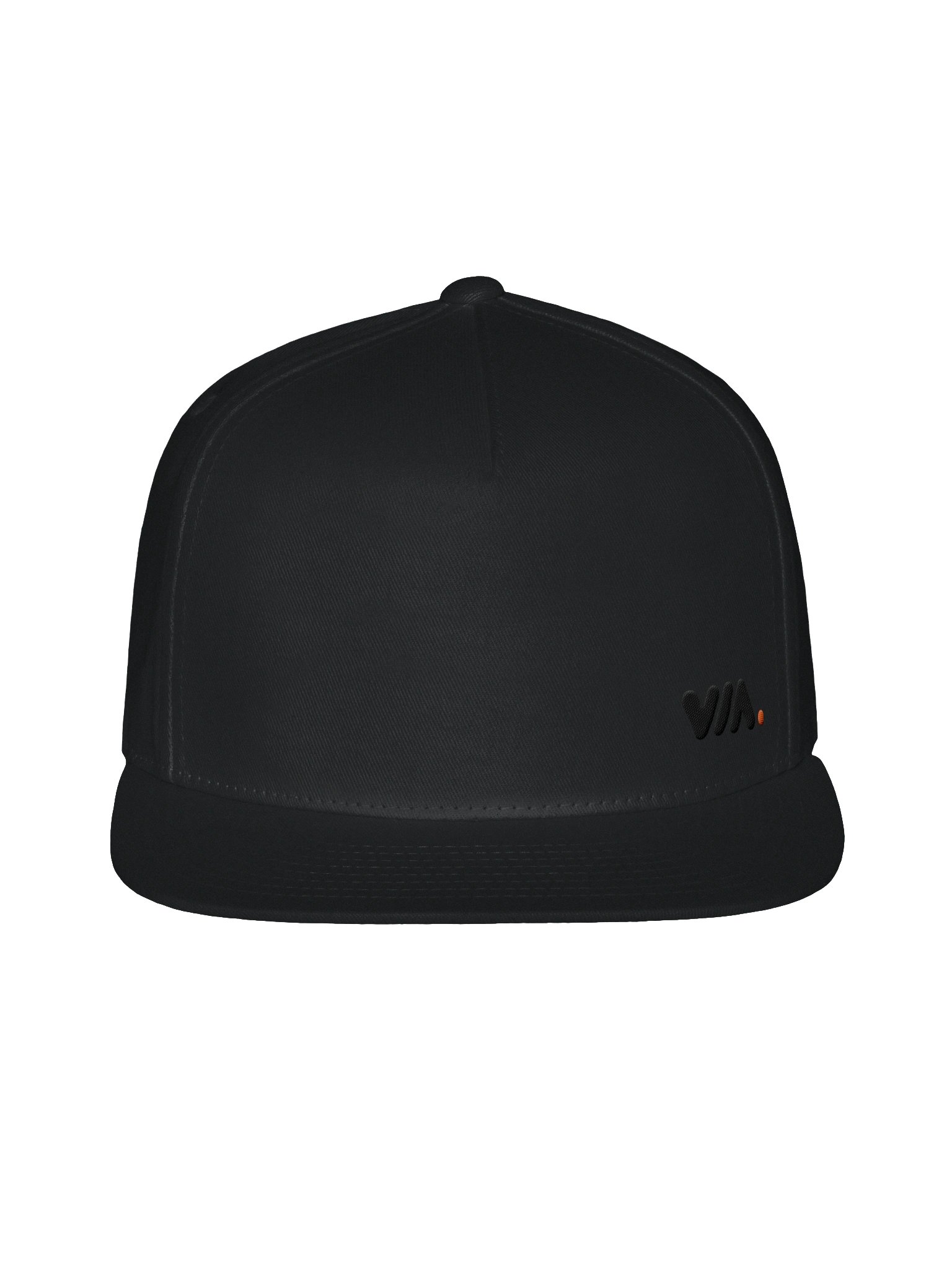 John's snapback hat (black on black) product image (1)