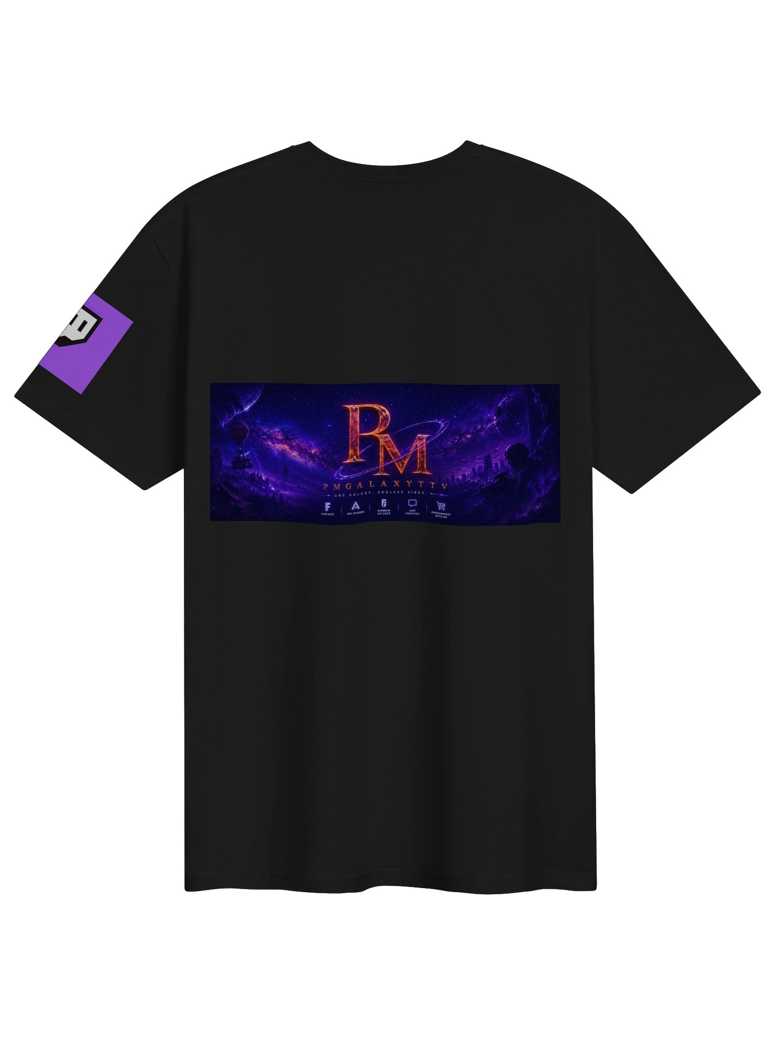 Galaxy Twitch Tee product image (5)