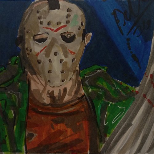 Happy Friday everyone!

#friday13th #Jason #artist #portrait #markers