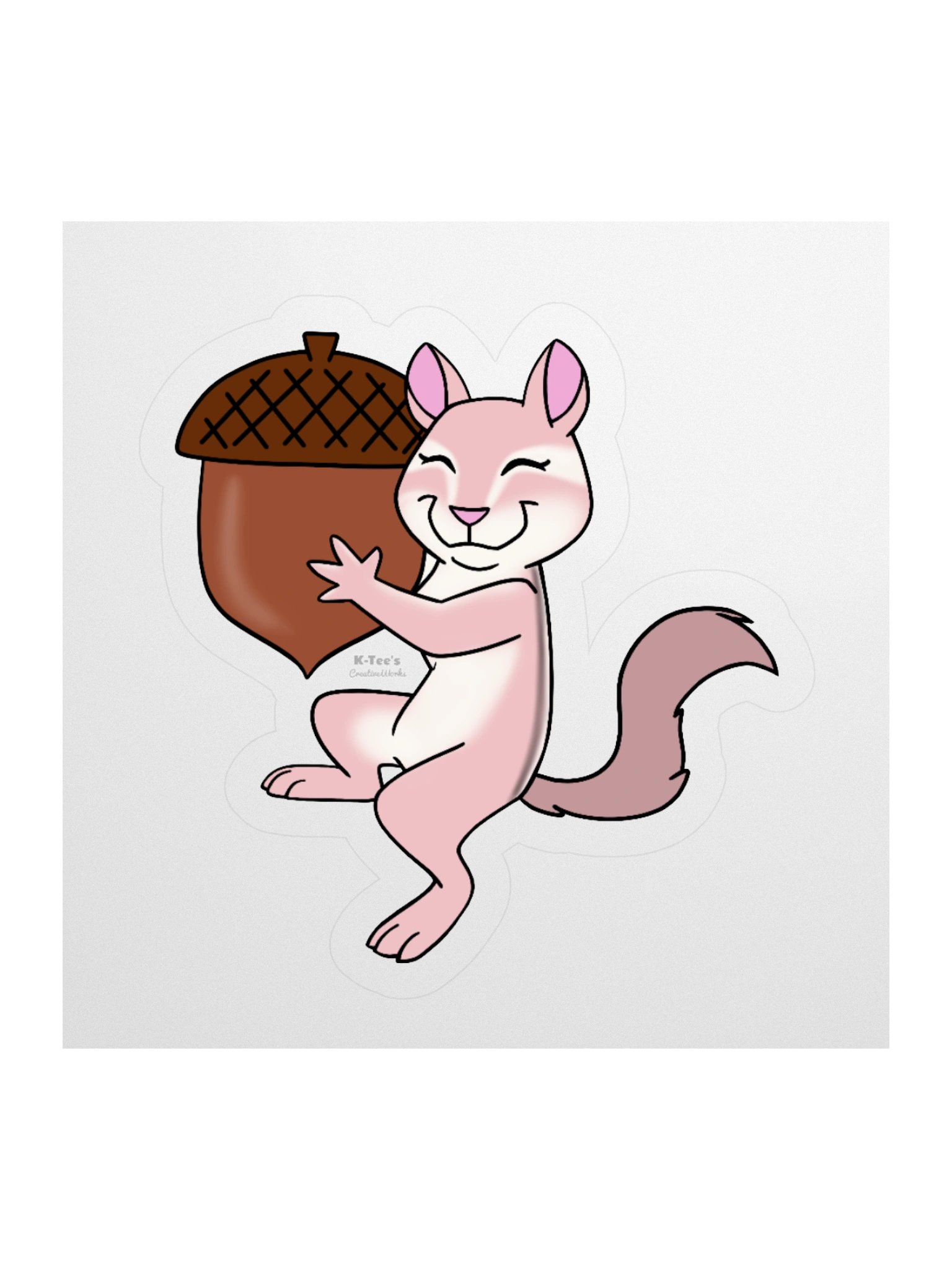 "Cheerful Chipmunk" - Sticker product image (1)