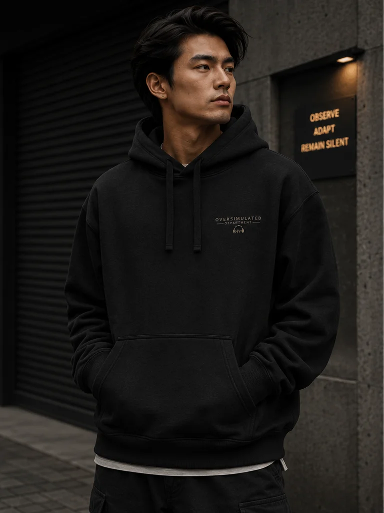 Observation Over Noise | Vintage Gothic Owl Hoodie product image (5)