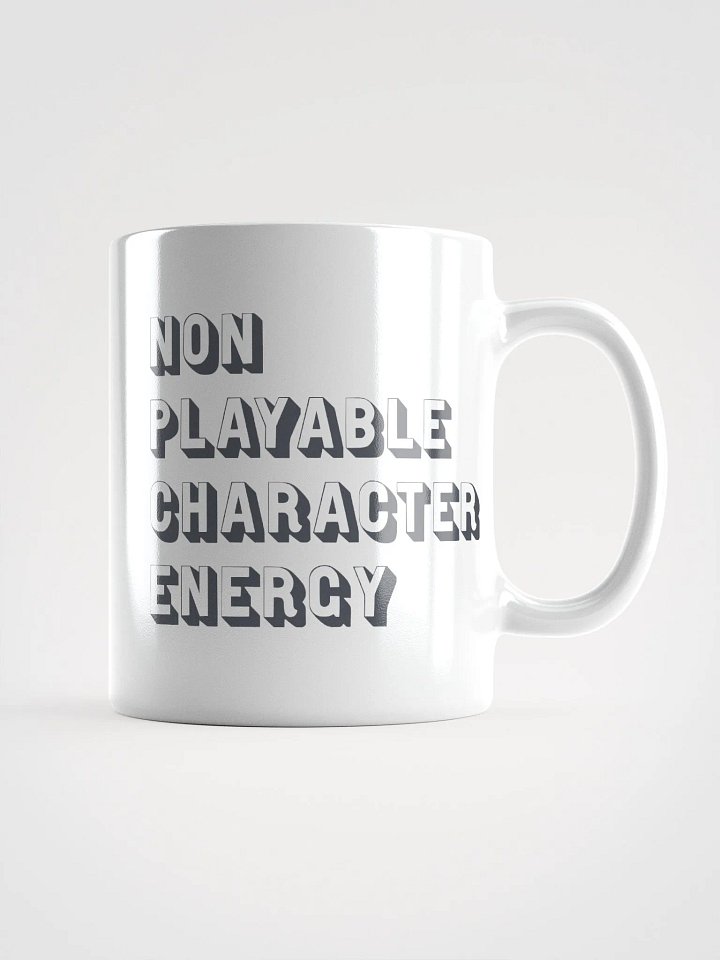 OkayishAF NPC Energy 20oz Mug White product image (1)