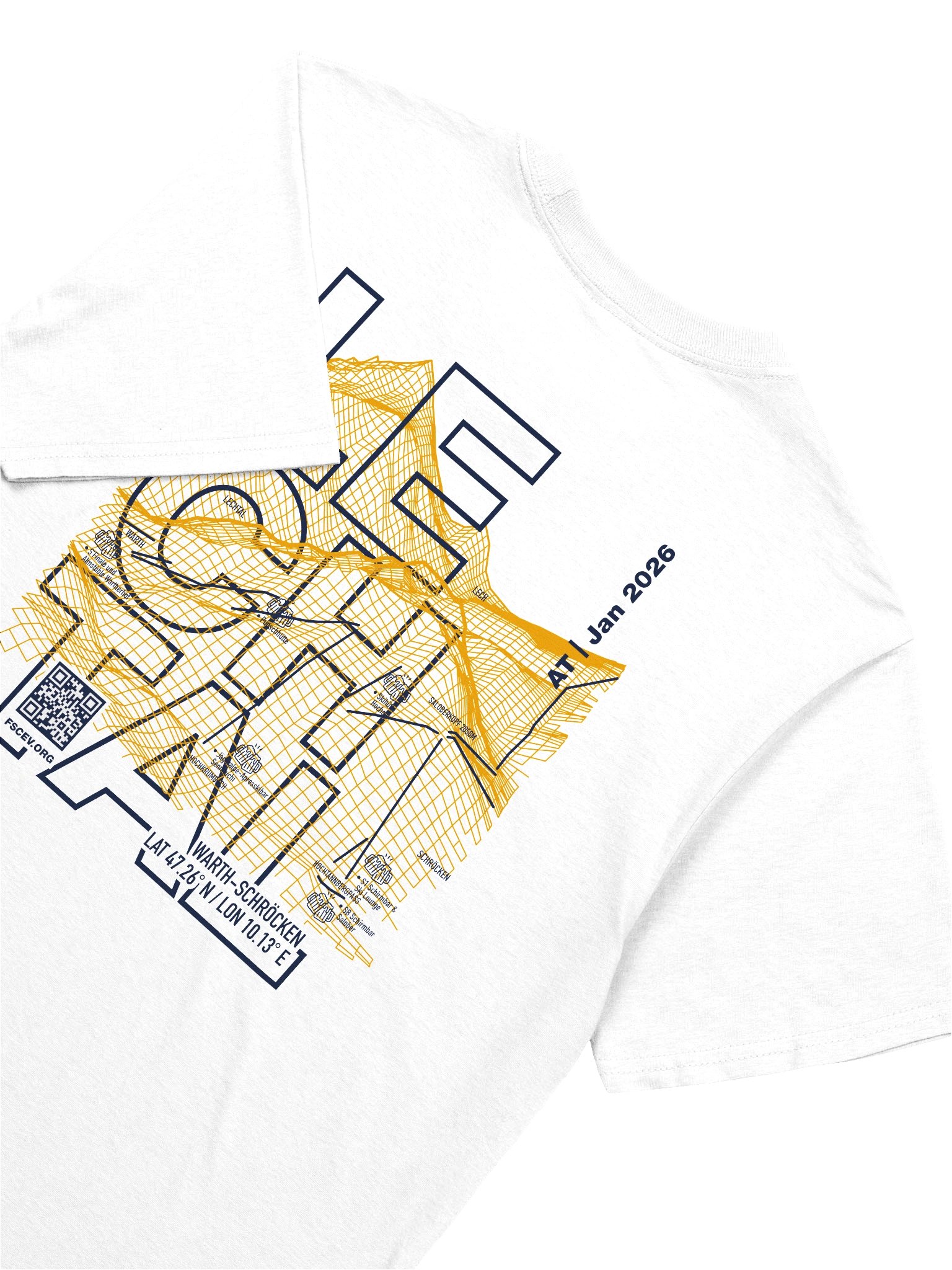 Lechtal / Warth-Schröcken Resort white (front and back print) product image (4)