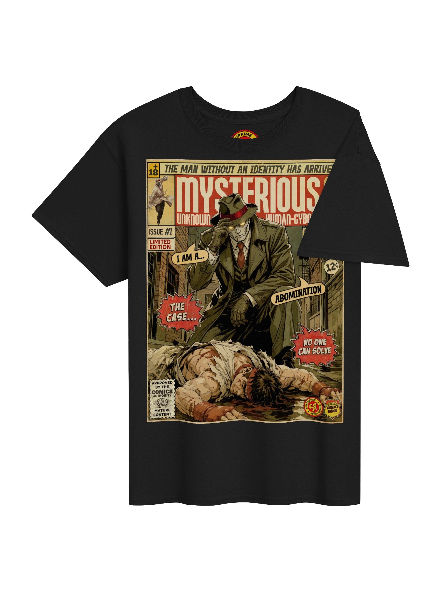 Q Comic Art Gaming T-Shirt product image (4)