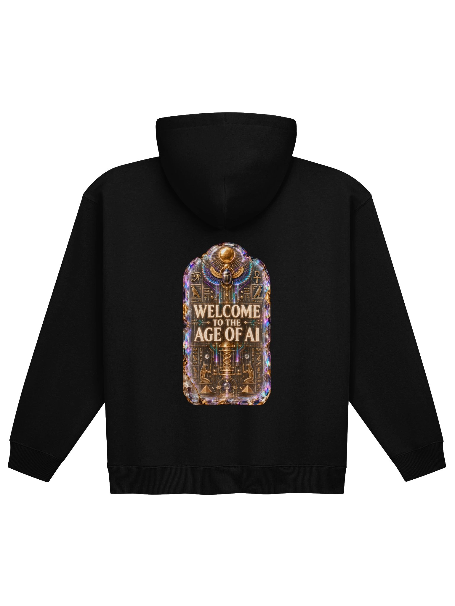 DNARNYA — Quantum Cartouche Hoodie — Black product image (2)