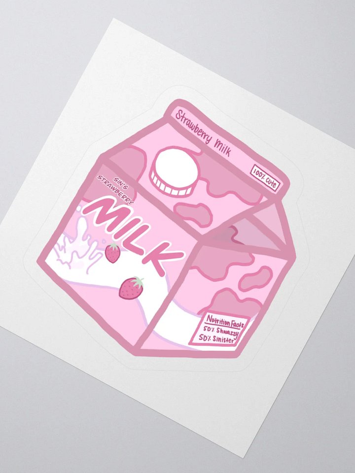 SinisterSushii Strawberry Milk Sticker product image (4)