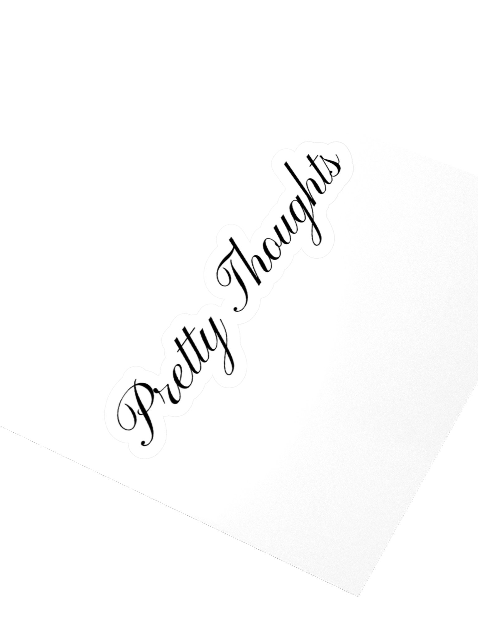 Pretty Thoughts Sticker product image (3)
