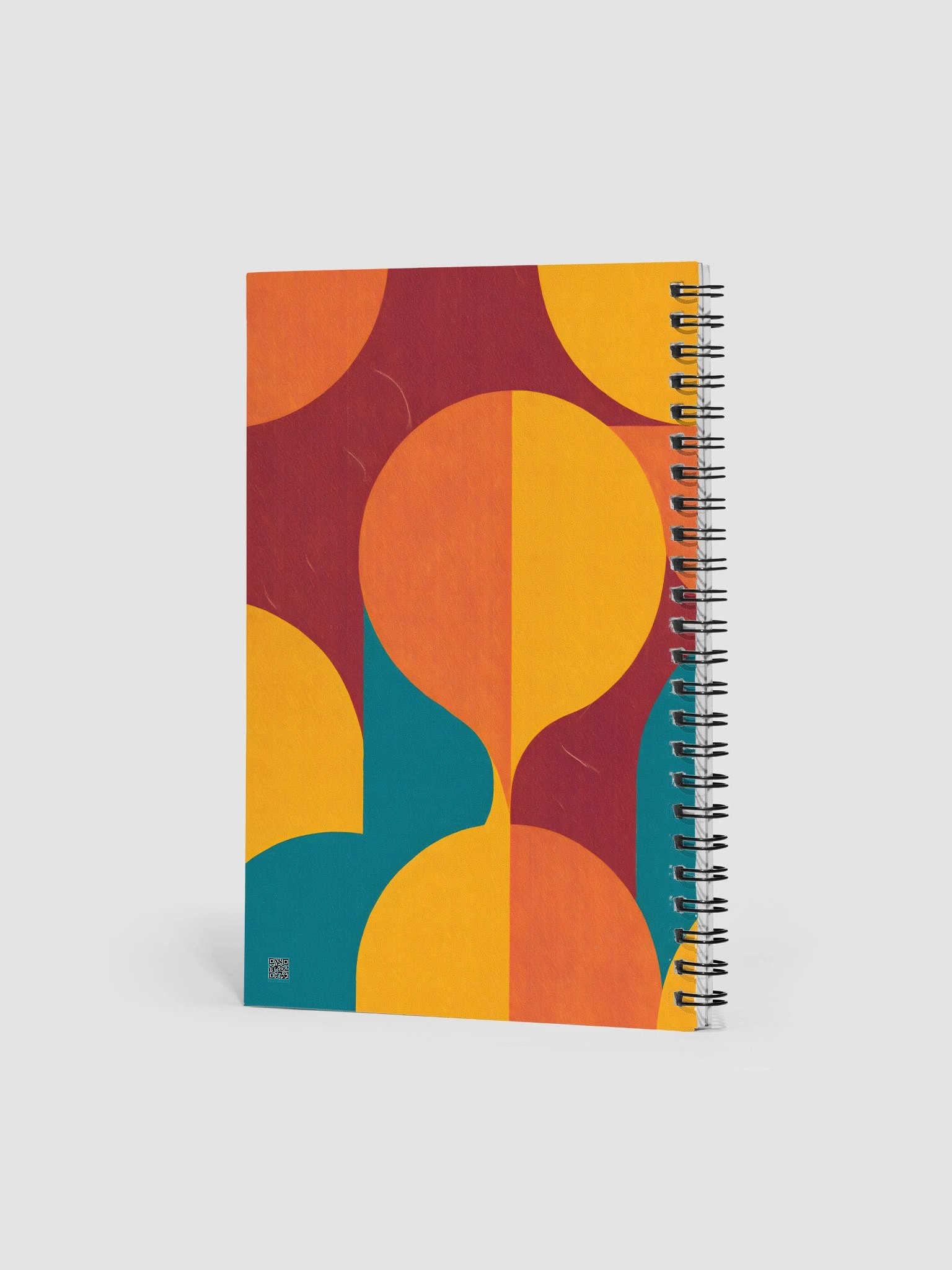 Geometric Fusion Spiral Notebook product image (2)