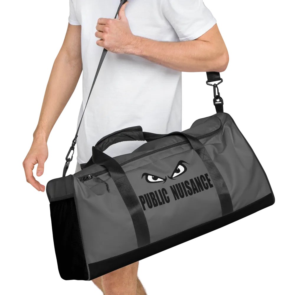 Public Nuisance: Gray Duffle Bag product image (8)