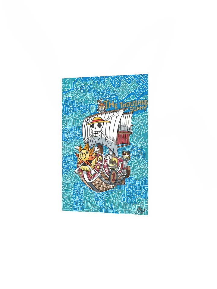 Thousand Sunny Pirate Fan Art Poster product image (2)