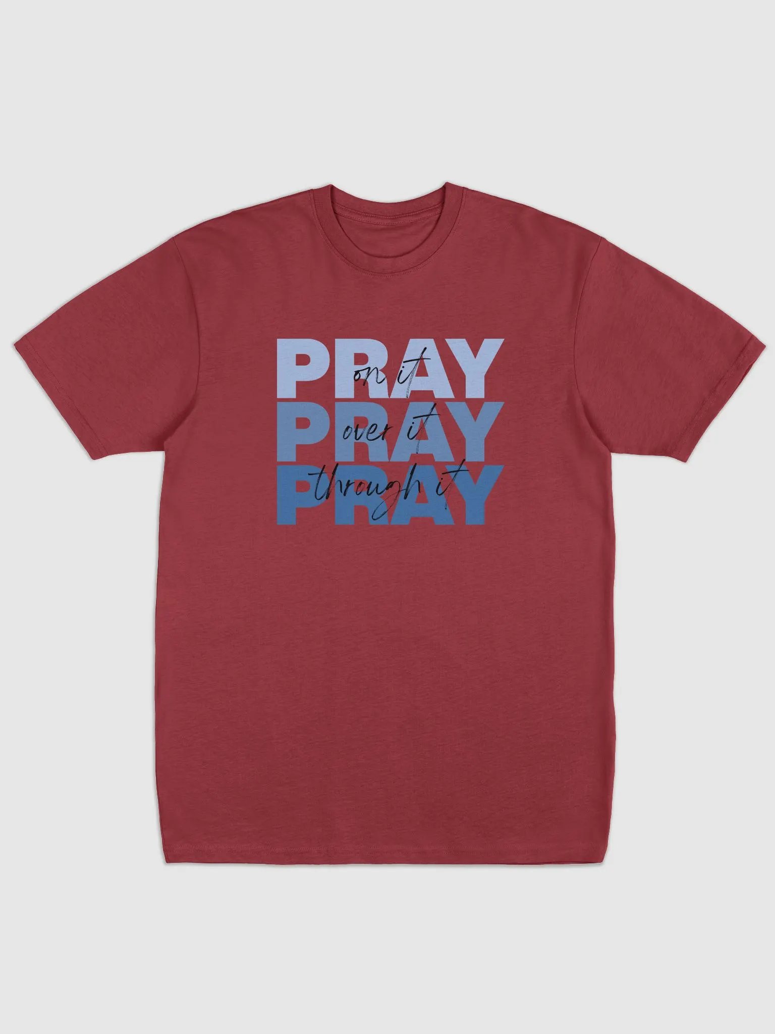 Pray Through It Premium Tee product image (2)