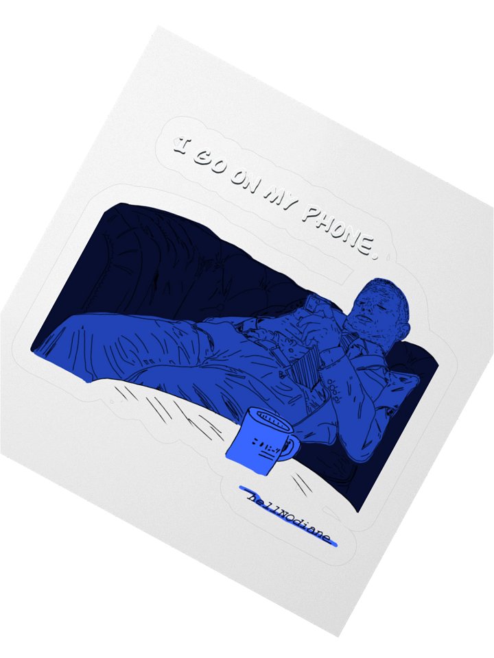 on my phone (cool) (sticky) product image (6)
